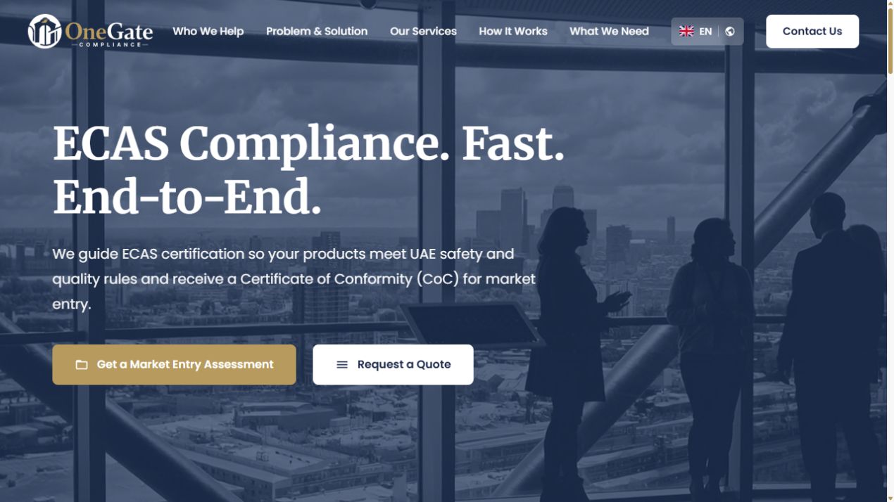 Снимок проекта OneGate Compliance